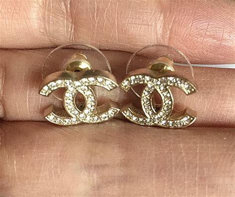 how to tell if chanel cc earrings are real|Chanel cc earrings original.